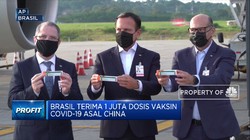 Vaksin Covid-19 Asal China Tiba di Brasil