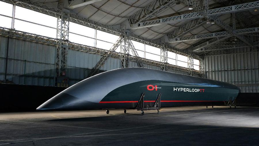 Kereta Hyperloop (AP Photo)