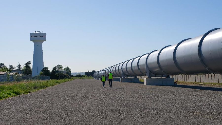 Kereta Hyperloop (AP Photo)