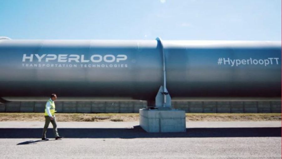 Kereta Hyperloop (AP Photo)