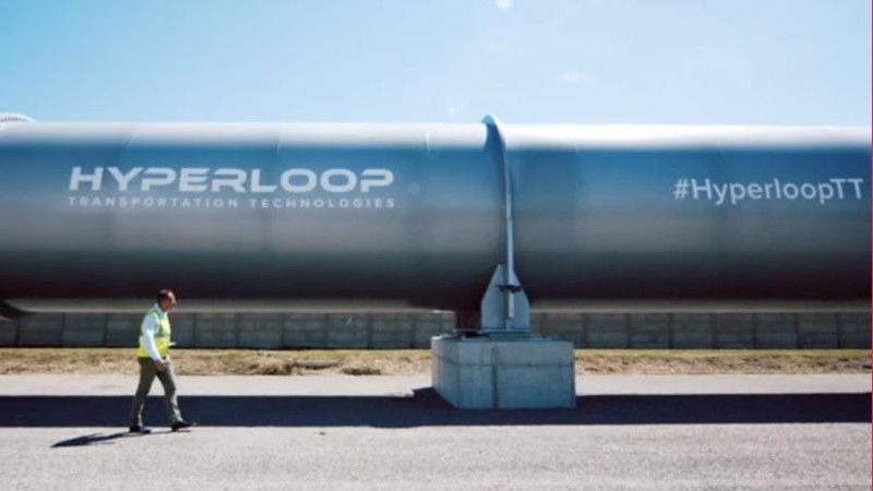 Kereta Hyperloop (AP Photo)
