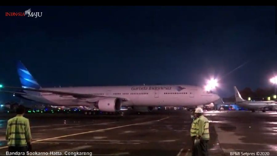 Foto/ Kedatangan Vaksin Covid-19, Bandara Soekarno Hatta, 6 Desember 2020/ Youtube: Setpres