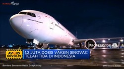 Detik-Detik Kedatangan Vaksin Covid-19, Ini Pesan Jokowi