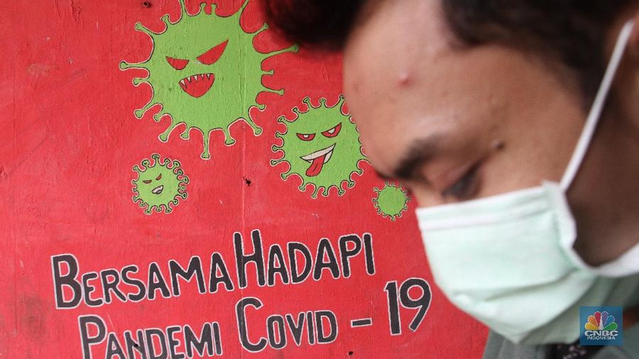 Ilustrasi Covid-19. (CNBC Indonesia/Muhammad Sabki)