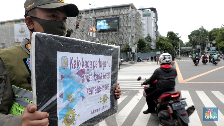 Ilustrasi Covid-19. (CNBC Indonesia/Muhammad Sabki)