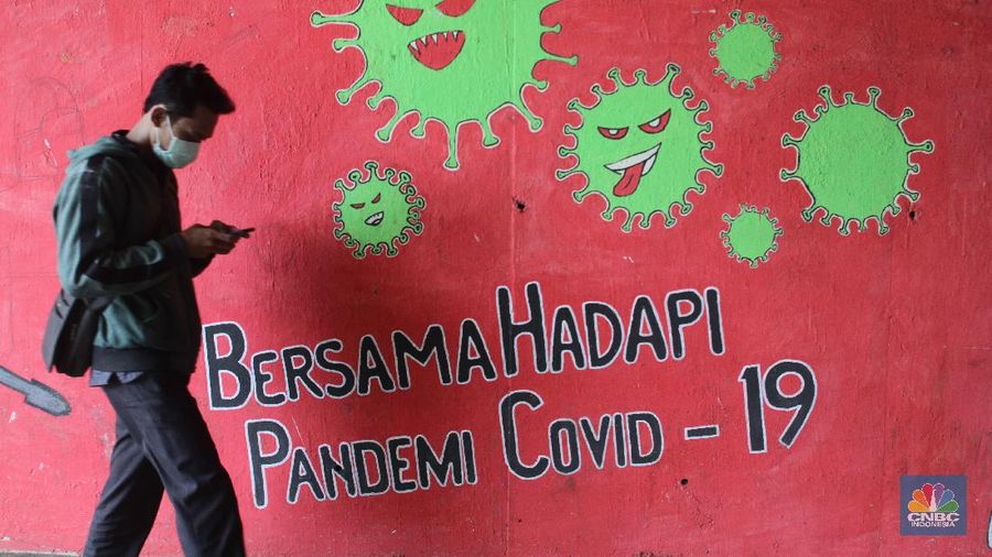 Ilustrasi Covid-19. (CNBC Indonesia/Muhammad Sabki)
