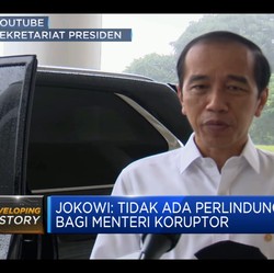 Jokowi Murka! Janji Tak Akan Lindungi Koruptor