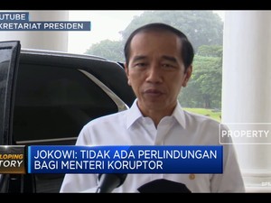 Jokowi Murka! Janji Tak Akan Lindungi Koruptor