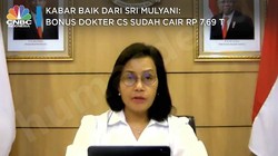 Kabar Baik Sri Mulyani: Bonus Dokter Cs Sudah Cair Rp 7,69T