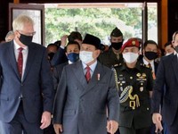 Penampakan Prabowo Disambangi Menhan AS Bos Pentagon!