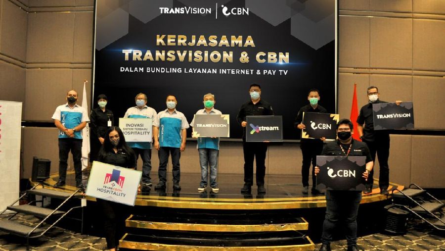 Transvision gandeng CBN hadirkan One Stop Solution untuk segmen Hospitality. Ist