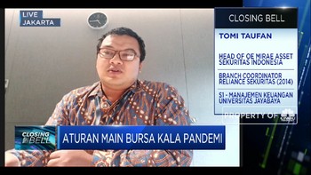Uji Aturan Main Bursa Saham Kala Pandemi
