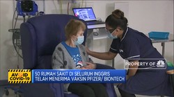 Inggris Mulai Suntikan Vaksin Pfizer