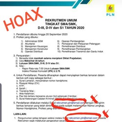 Waspada Penipu! Ada Situs Lowongan Kerja PLN Palsu