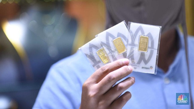 Harga Emas Antam Logam Mulia Hari Ini Melesat, Mantap di Rp2,8 Juta