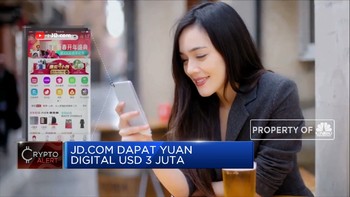 JD.com dapat Yuan Digital Hingga Undangan Trump Ditolak