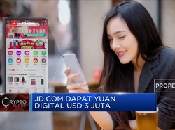 JD.com dapat Yuan Digital Hingga Undangan Trump Ditolak