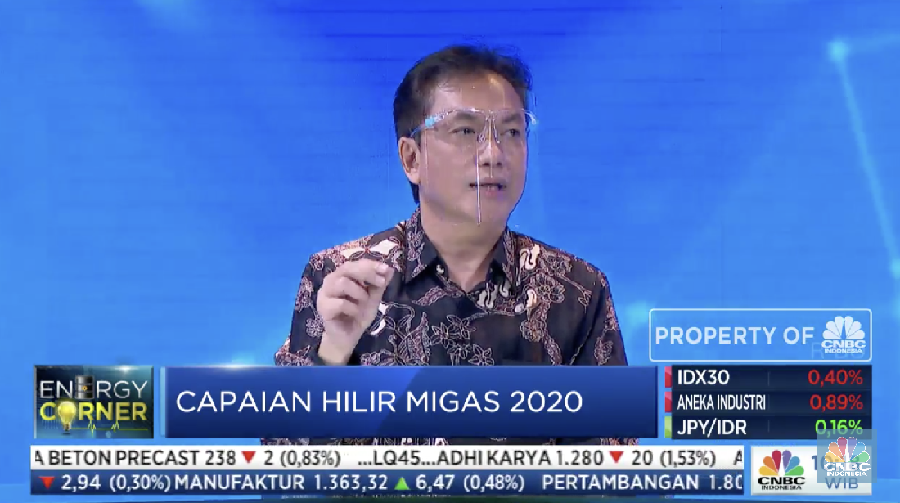 Kepala BPH Migas M. Fanshurullah Asa. (Tangkapan layar CNBC TV)