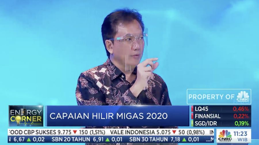 Kepala BPH Migas M. Fanshurullah Asa. (Tangkapan layar CNBC TV)