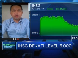 Lanjutkan Reli, IHSG Dekati Level 6.000