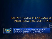 Penghargaan Badan Usaha Pelaksana Utama Program BBM 1 Harga
