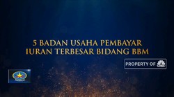 Penghargaan BPH Migas: Badan Usaha Pembayaran Iuran Terbesar