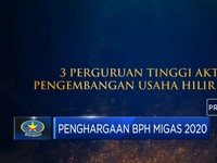 Penghargaan Perguruan Tinggi Pengembangan Usaha Hilir Migas