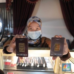 Rincian Harga Emas Pegadaian Hari Ini: UBS Rp1,045 Juta/gram