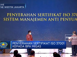 BPH Migas Raih ISO 37001:2016 Untuk Manajemen Anti Penyuapan