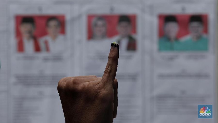 Tempat Pemungutan Suara, TPS 68, Pondok Aren, Tangerang Selatan di Pemilihan Umum Pilkada Walikota Tangerang Selatan (CNBC Indonesia/Muhammad Sabki)