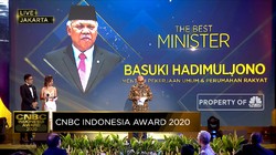 Basuki Hadimuljono, The Best Minister di CNBC Indonesia Award