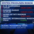 Cukai Naik, Saham Emiten Rokok Rontok