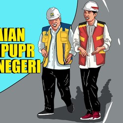 Setahun Capaian Kementerian PUPR Membangun Negeri