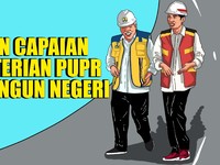 Setahun Capaian Kementerian PUPR Membangun Negeri