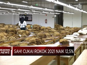 Pemerintah Naikkan Cukai Rokok 12,5%, Ini Rinciannya
