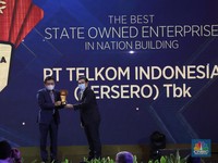Telkom Raih Penghargaan The Best SOE in Nation Building