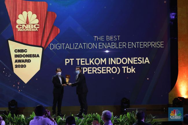Telkom Raih The Best Digitalization Enabler Enterprise