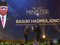 Basuki Hadimuljono Raih Penghargaan The Best Minister 2020