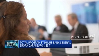 Bank Sentral Eropa Cetak Rp 8.530 T Untuk Stimulus Covid-19