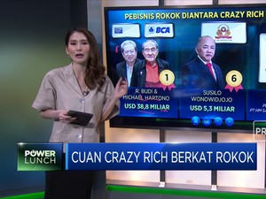 Cuan Crazy Rich Berkat Rokok