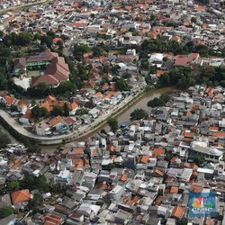 Penampakan Sodetan Ciliwung yang Bikin Heboh Netizen