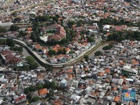 Penampakan Sodetan Ciliwung yang Bikin Heboh Netizen