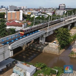 Termasuk Stasiun Cikoya, KRL Tak Beroperasi di Banten