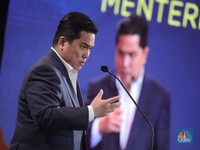 Erick Mau Trio BRI-Pegadaian-PNM jadi 'Raja & Pahlawan' UMKM