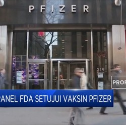 Panel FDA Setujui Vaksin Pfizer