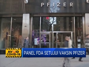Panel FDA Setujui Vaksin Pfizer