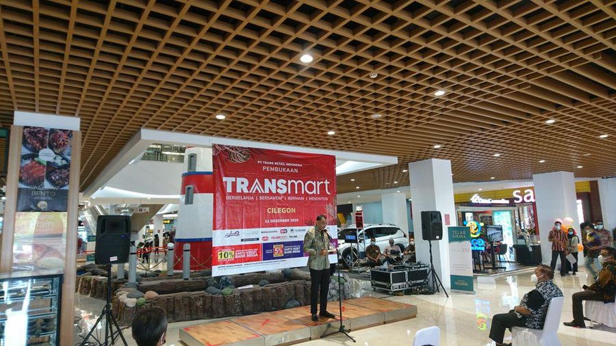 Transmart Cilegon Dibuka Foto: M Iqbal