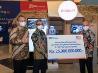 BRI Beri Bantuan Sarana Prasarana bagi 1.000 Pasar Rp 25 M
