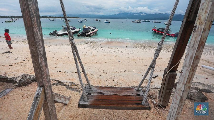 Gili Trawangan (CNBC Indonesia/ Andrean Kristianto)