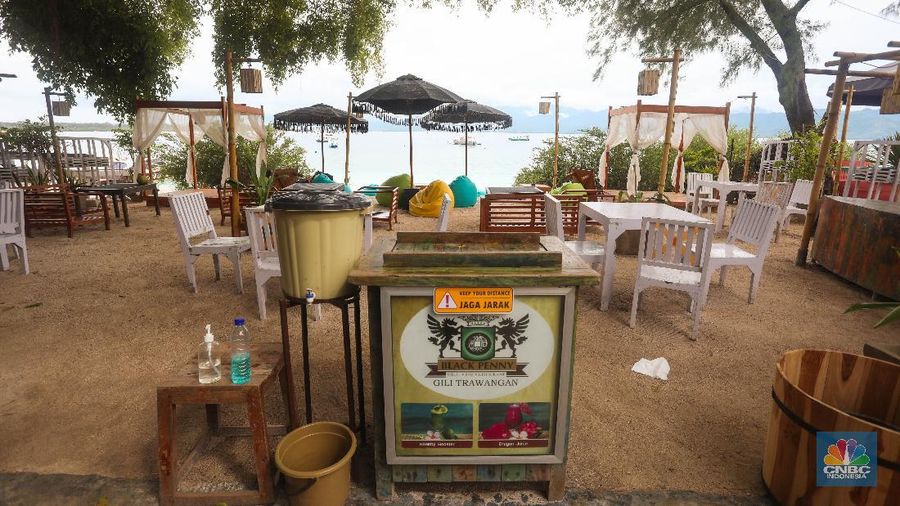 Gili Trawangan (CNBC Indonesia/ Andrean Kristianto)